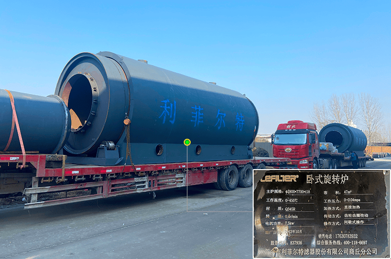 廢輪胎熱裂解煉油設備爐膽為什么會鼓包變形？
